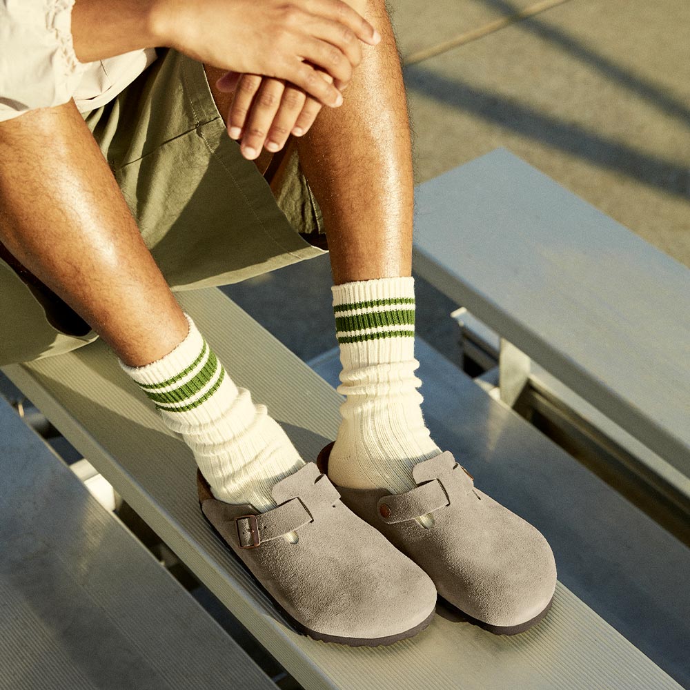 Birken™ Boston Soft-Footbed Suede Leather