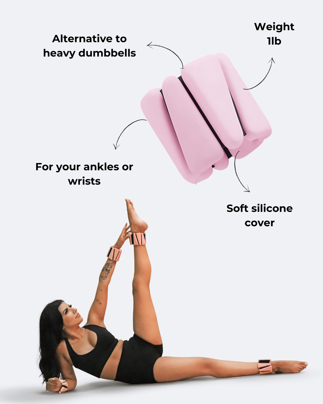 ToneBands™ Adjustable Weighted Wristlets