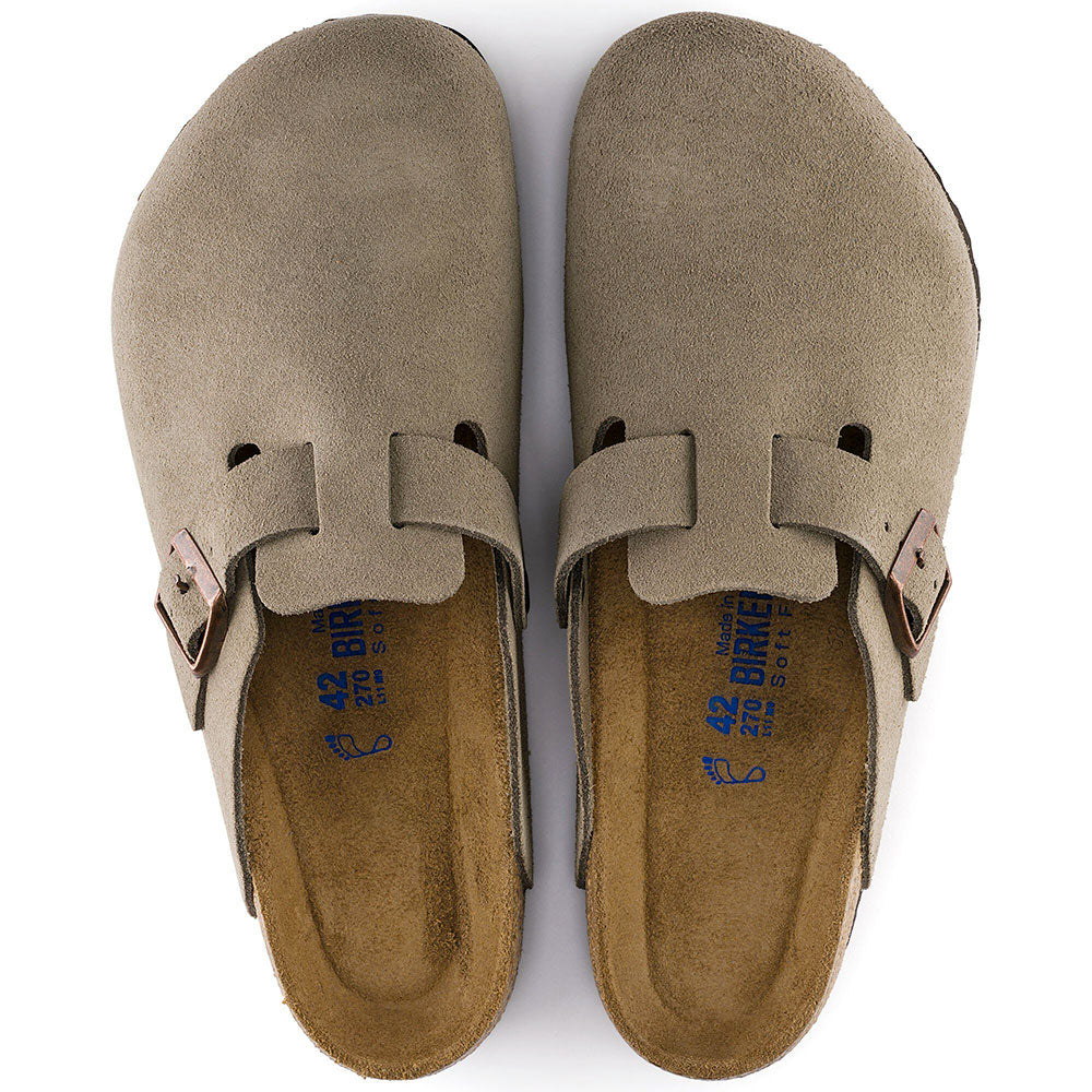 Birken™ Boston Soft-Footbed Suede Leather