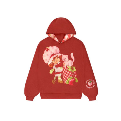 Viral Strawberry Berry Bliss Hoodie