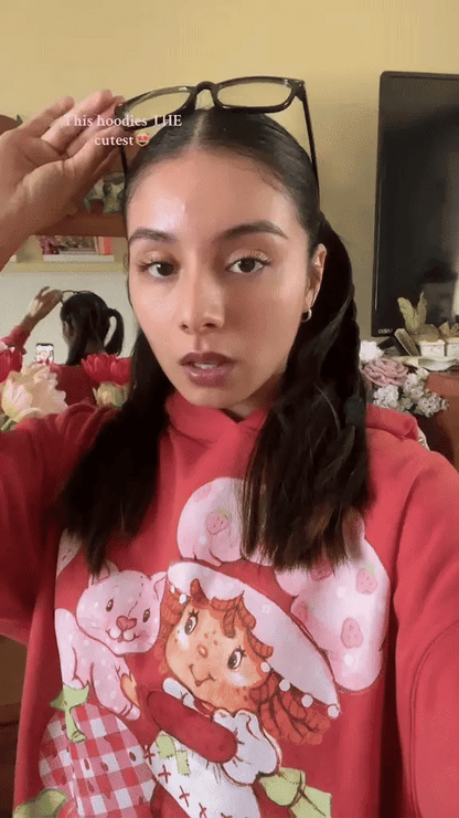 Viral Strawberry Berry Bliss Hoodie