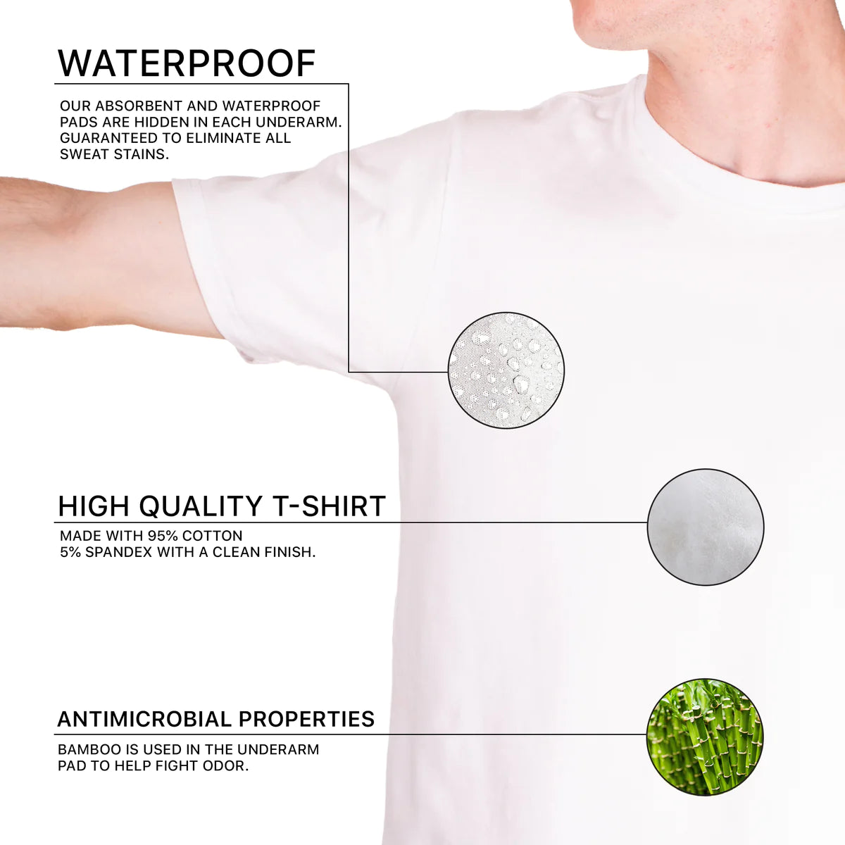 Sweat Proof Crewneck T-Shirt