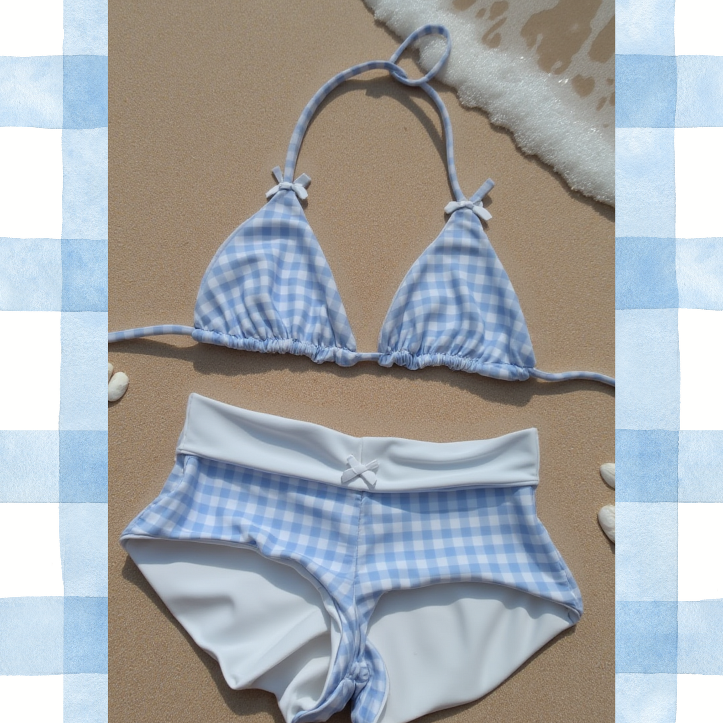 GinghamGlo™ 2 Piece Bikini Set