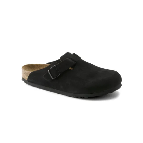 Birken™ Boston Soft-Footbed Suede Leather